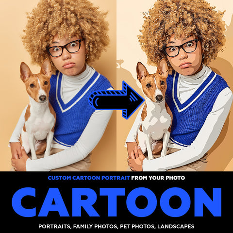 Custom Cartoon Portrait