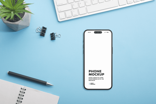 Office Concept Phone Mockup