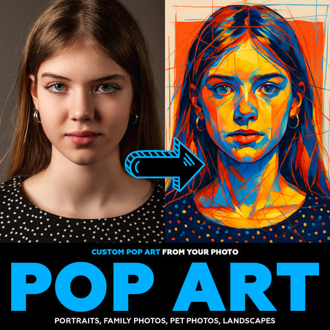 Custom Pop Art Portrait