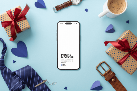 Father's Day Concept Phone Mockup