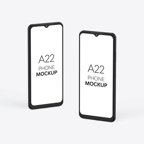 A22 Phone Mockup