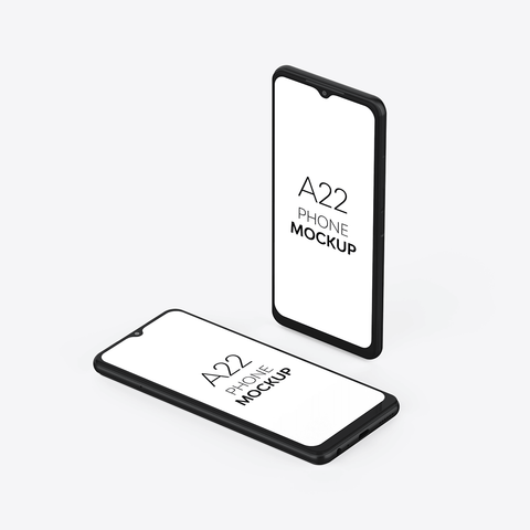 A22 Phone Mockup