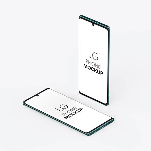 LG Phone Mockup