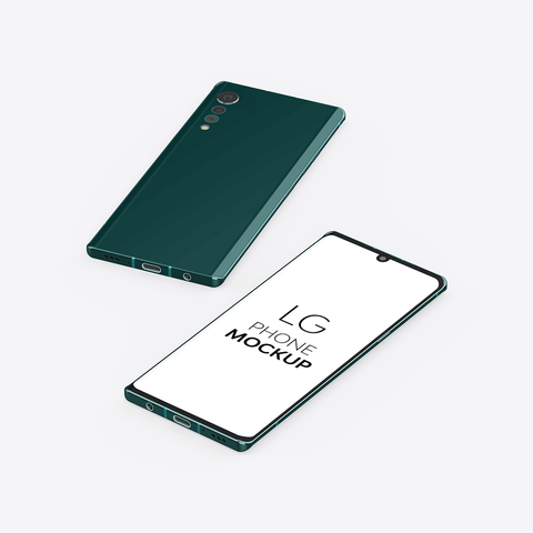 LG Phone Mockup