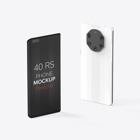 40 RS Phone Mockup