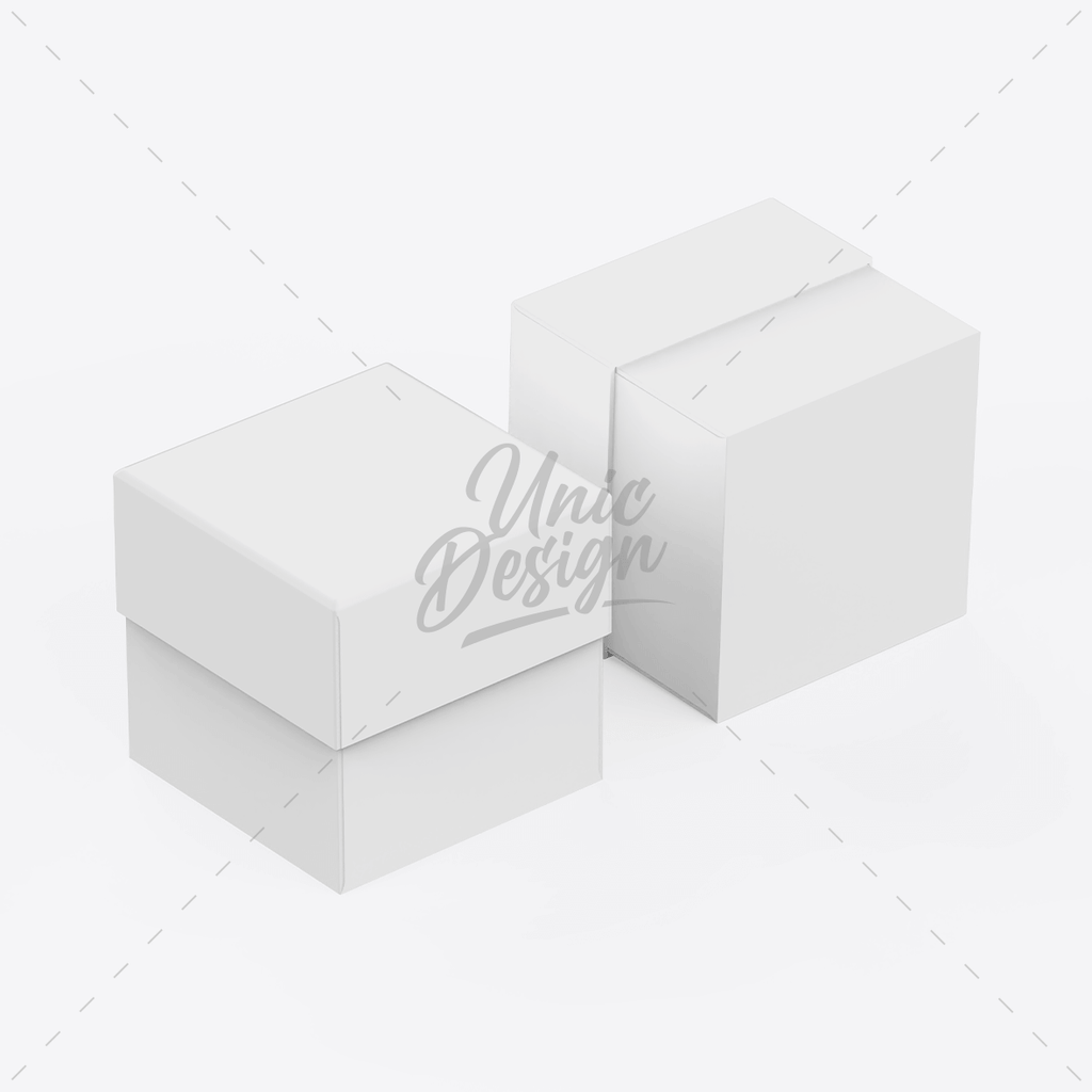 Watch Box Texture Customizable Watch Box Mockup for Designers