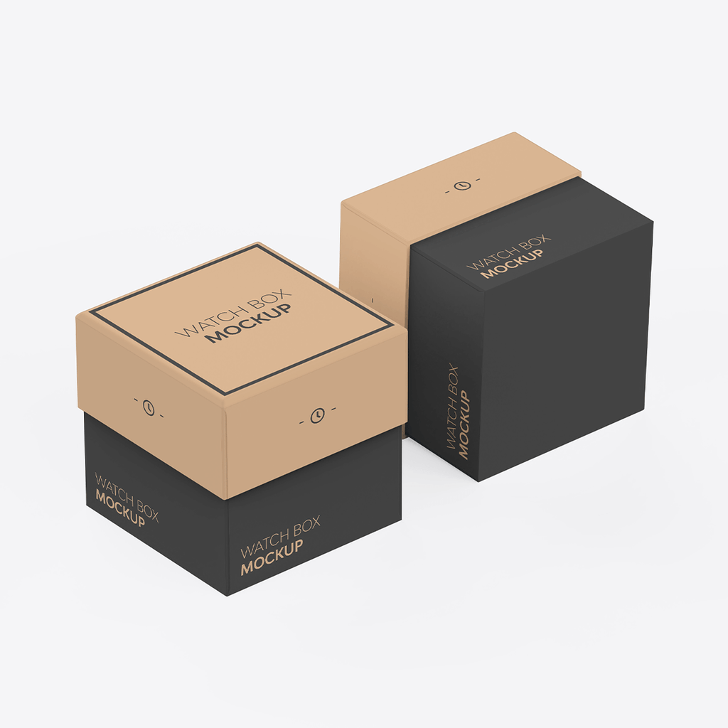 Customizable Watch Box Mockup for Designers