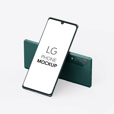 LG Phone Mockup