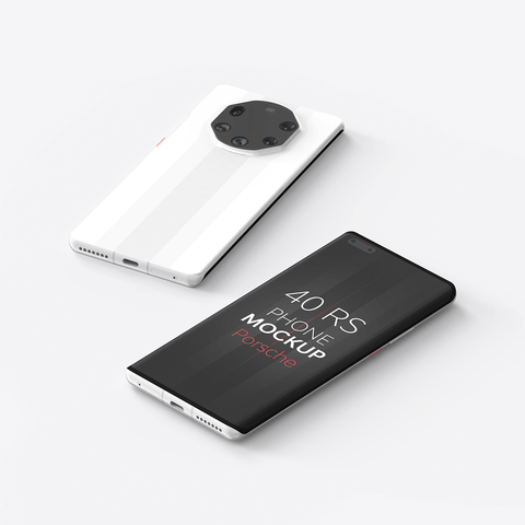 40 RS Phone Mockup