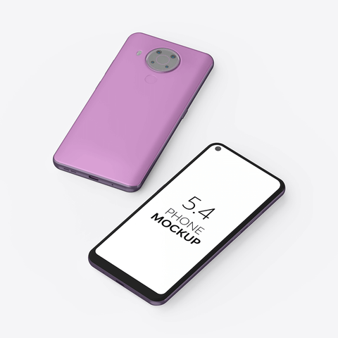 5.4 Phone Mockup