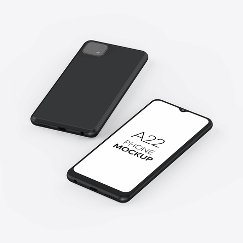 A22 Phone Mockup