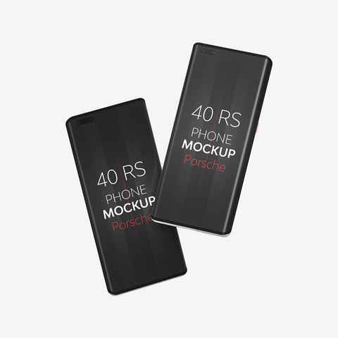 40 RS Phone Mockup