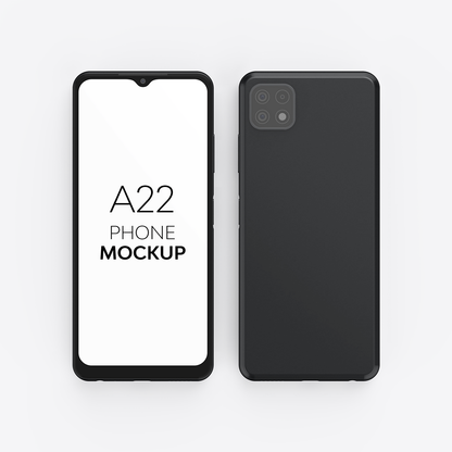 A22 Phone Mockup
