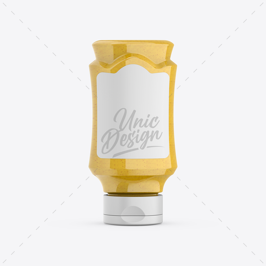 Mustard Bottle Mockup