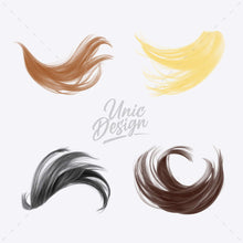 30 Hair Photoshop Brushes