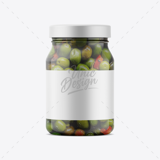 Olives Jar Mockup