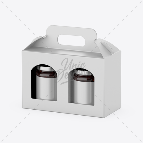 Jam Jar Box Mockup