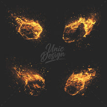 20 Meteor Photoshop Brushes