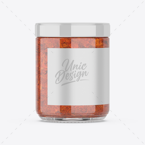 Customizable Spice Jar Mockup for Your Designs