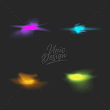 20 Light Leak Photoshop Brushes