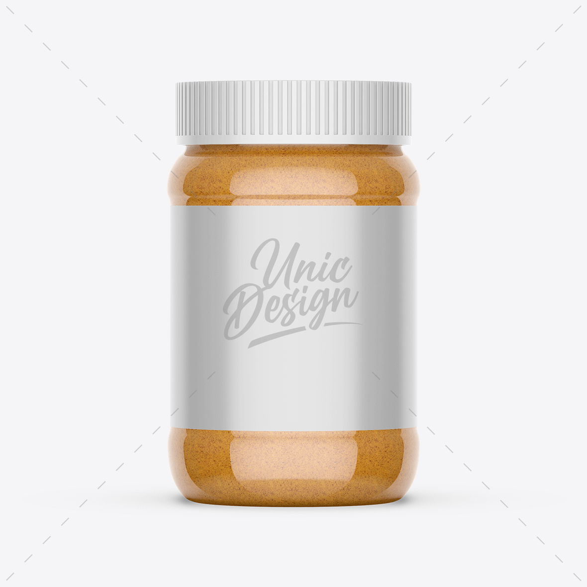 Peanut Butter Jar Mockup