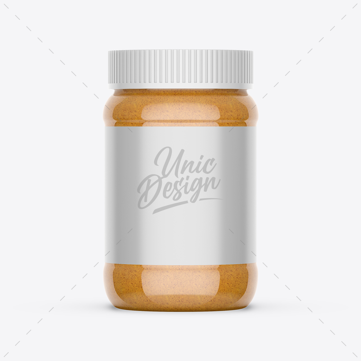 Peanut Butter Jar Mockup