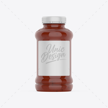 Tomato Sauce Jar Mockup