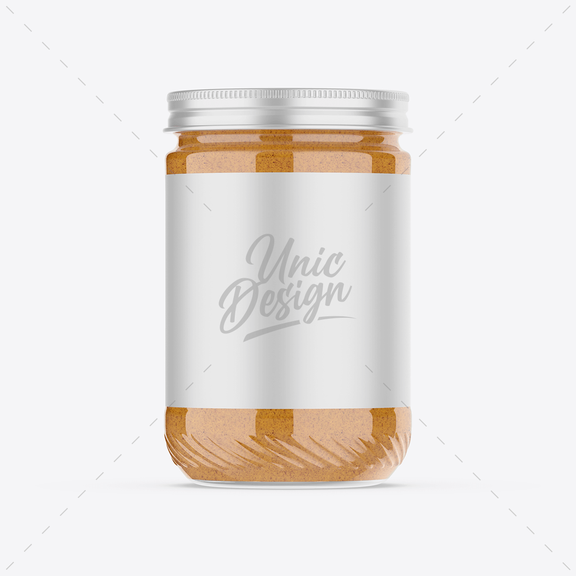 Peanut Butter Jar Mockup