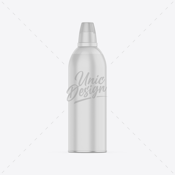 Whipped Cream Bottle Mockup PSD - Download Now