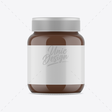 Chocolate Jar Mockup