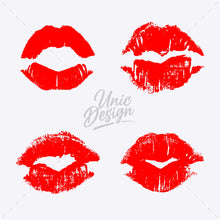 Stamp Kiss Lips Brushes - High Quality, 17 Versions