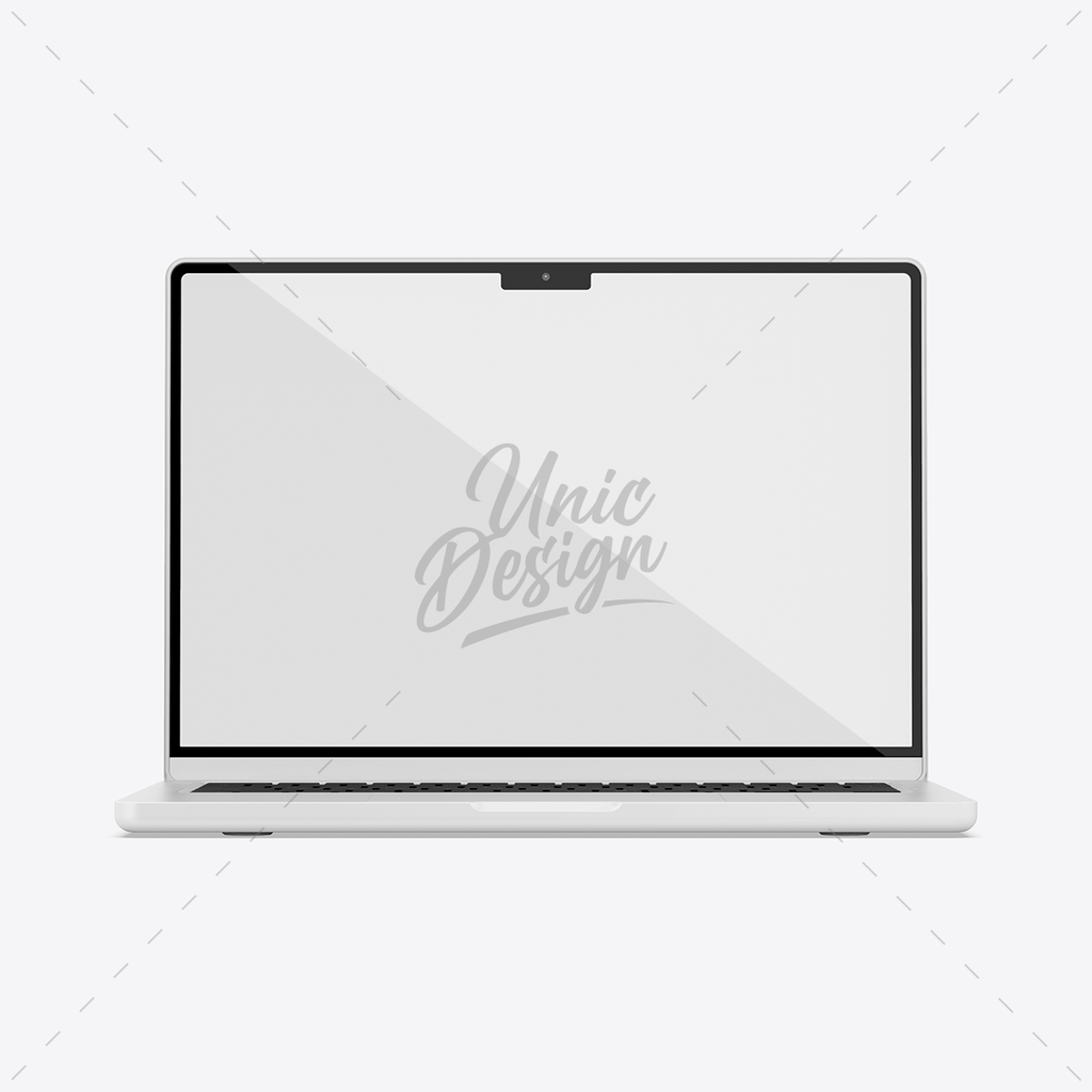Macbook Simple Design Snazzy MacBook Mockup: Your Designs Shine!