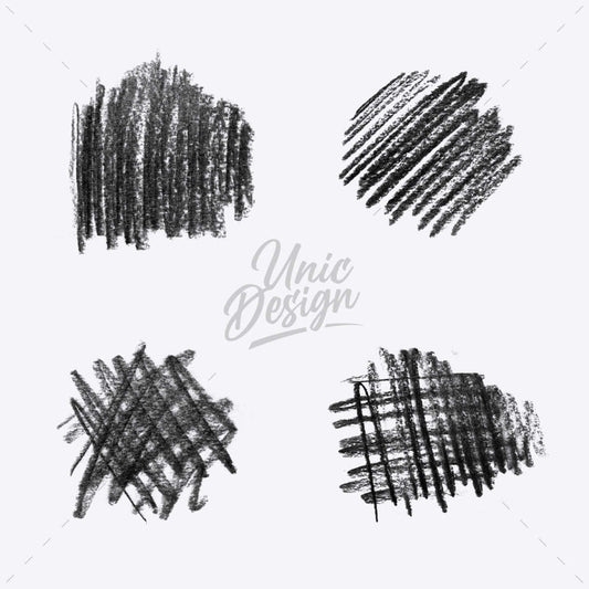 Stamp Charcoal Brushes