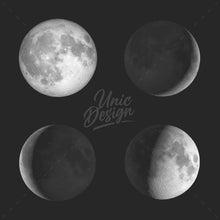 Stamp Moon Brushes - 27 High-Quality Moon Brushes