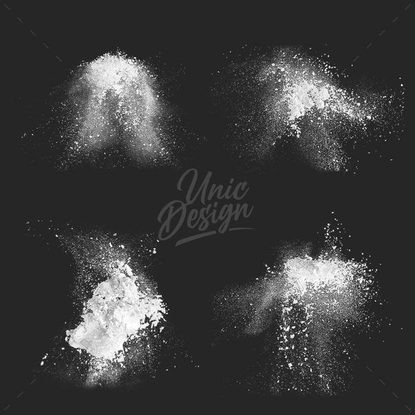 Stamp Flour Brushes for Creative Effects