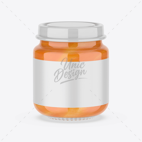 Sweet Potato Jar Mockup - Customizable & Easy Use