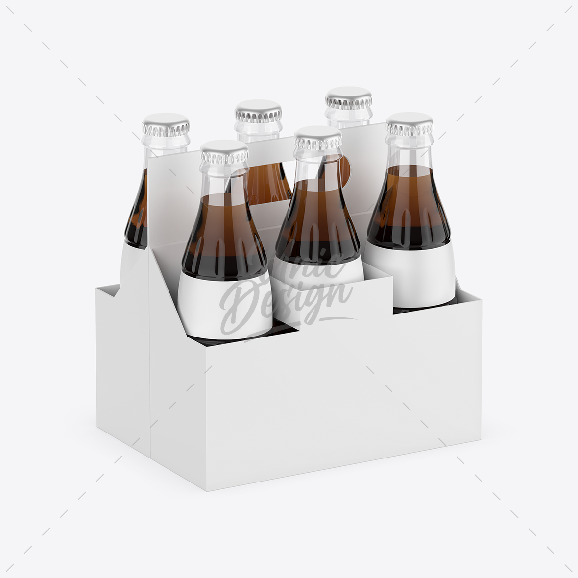 Cola Bottle Pack Mockup