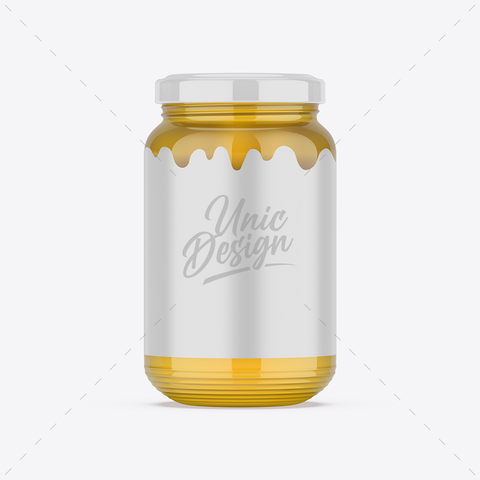 Honey Jar Mockup