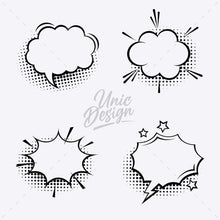 Elevate Designs with Stamp Speech Bubble Brushes