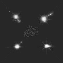 20 Lens Flare Photoshop Brushes