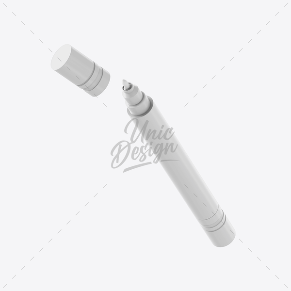 Marker Design Form Example Marker Mockup for Design Presentations