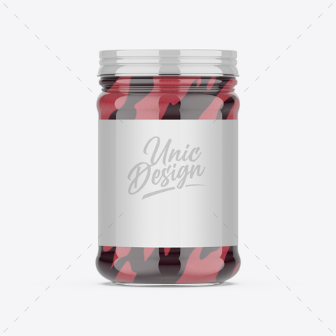 Sweet Spread Jar Mockup - Customizable Design Template