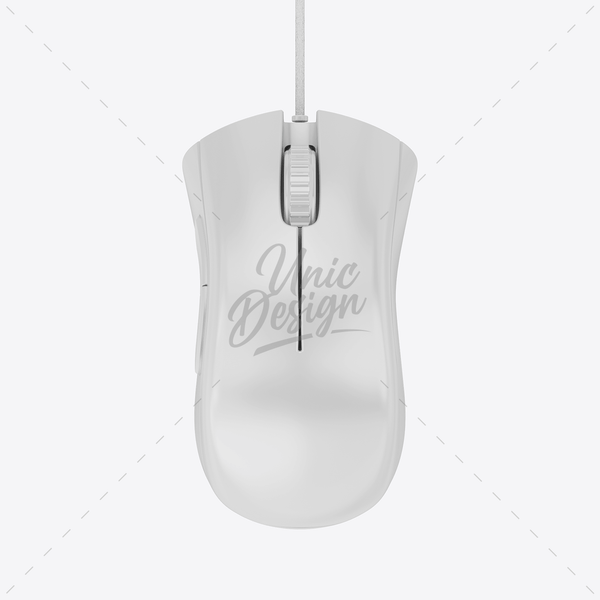 Mouse Editable Mouse Mockup - Customizable and Easy Design Placement