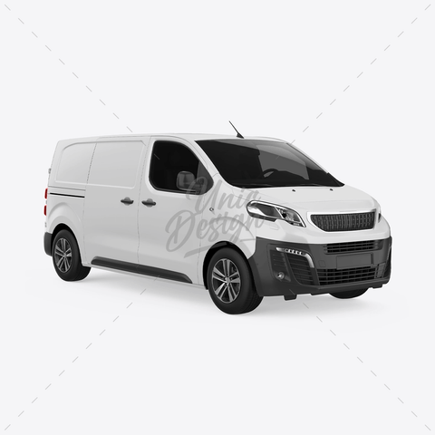 Deliver Van Mockup