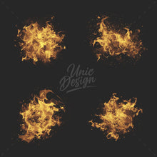 20 Flaming Photoshop Brushes