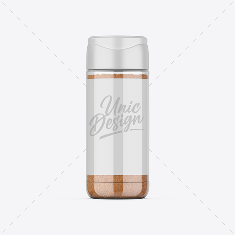 Ground Cinnamon Jar Mockup for Your Designs