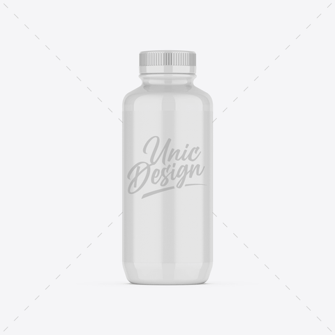Мокап пластиковой бутылки