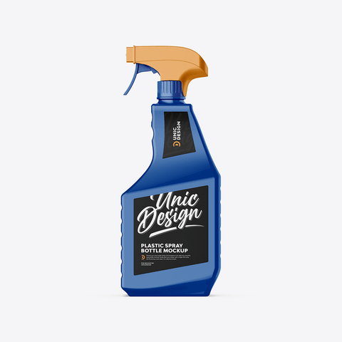 Spray Bottle Mockup