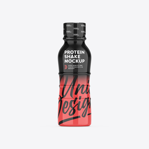 Protein Shake Bottle Mockup