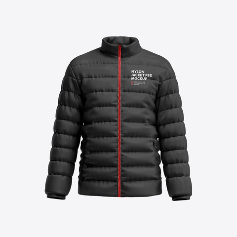Nylon Jacket Mockup